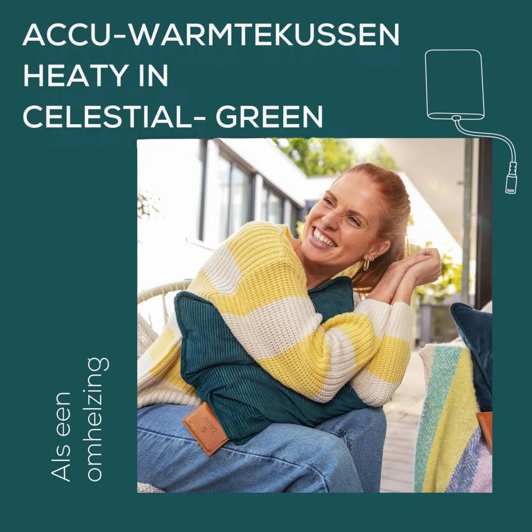 Beurer HK 48 Warmtekussen - Celestial Green - 45x45cm