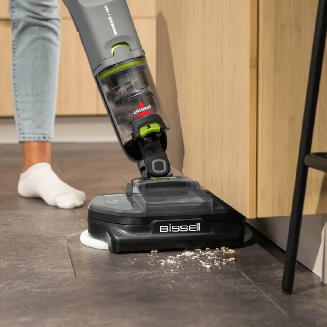 BISSELL 3898N SpinMop & Stofzuiger - Draadloos - 70 min - Zwart