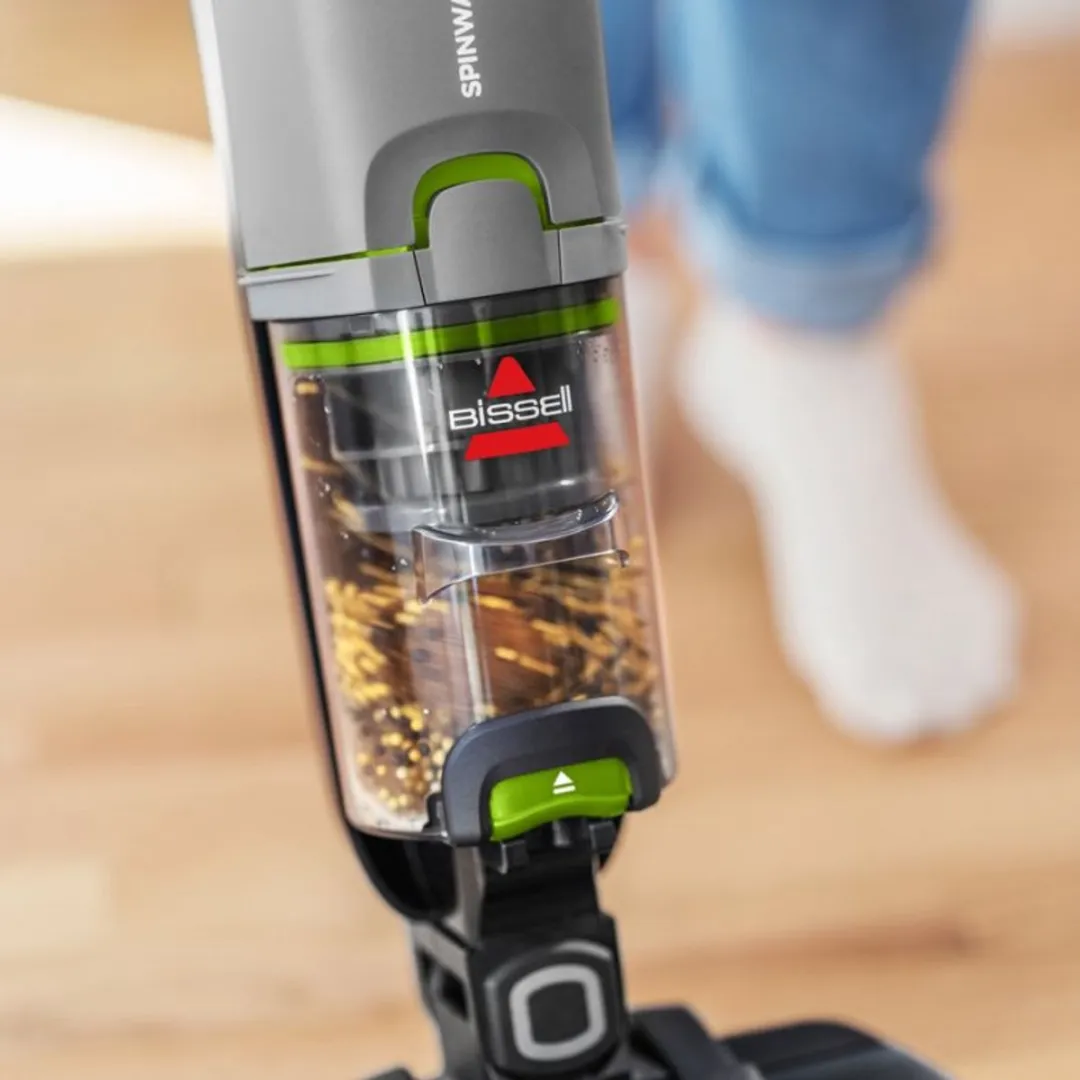 BISSELL 3898N SpinMop & Stofzuiger - Draadloos - 70 min - Zwart