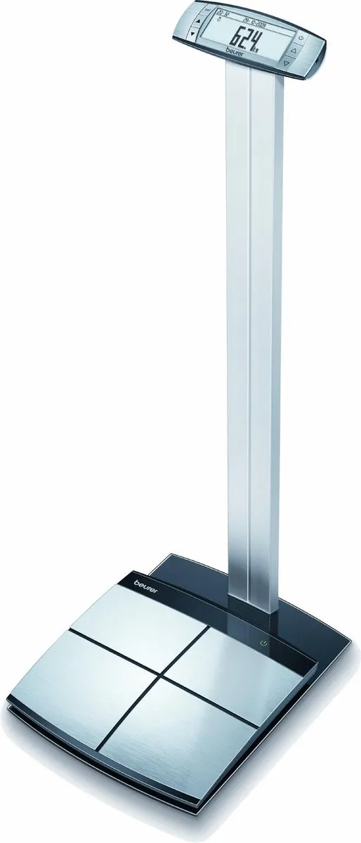 Beurer BF 100/BF 105 Statief - Glazen voet - Zilver