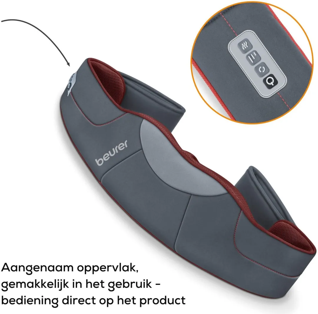 Beurer MG 151 3D Shiatsu Massagekussen - 8 Koppen - 3 Intensiteiten - Licht & Verwarming