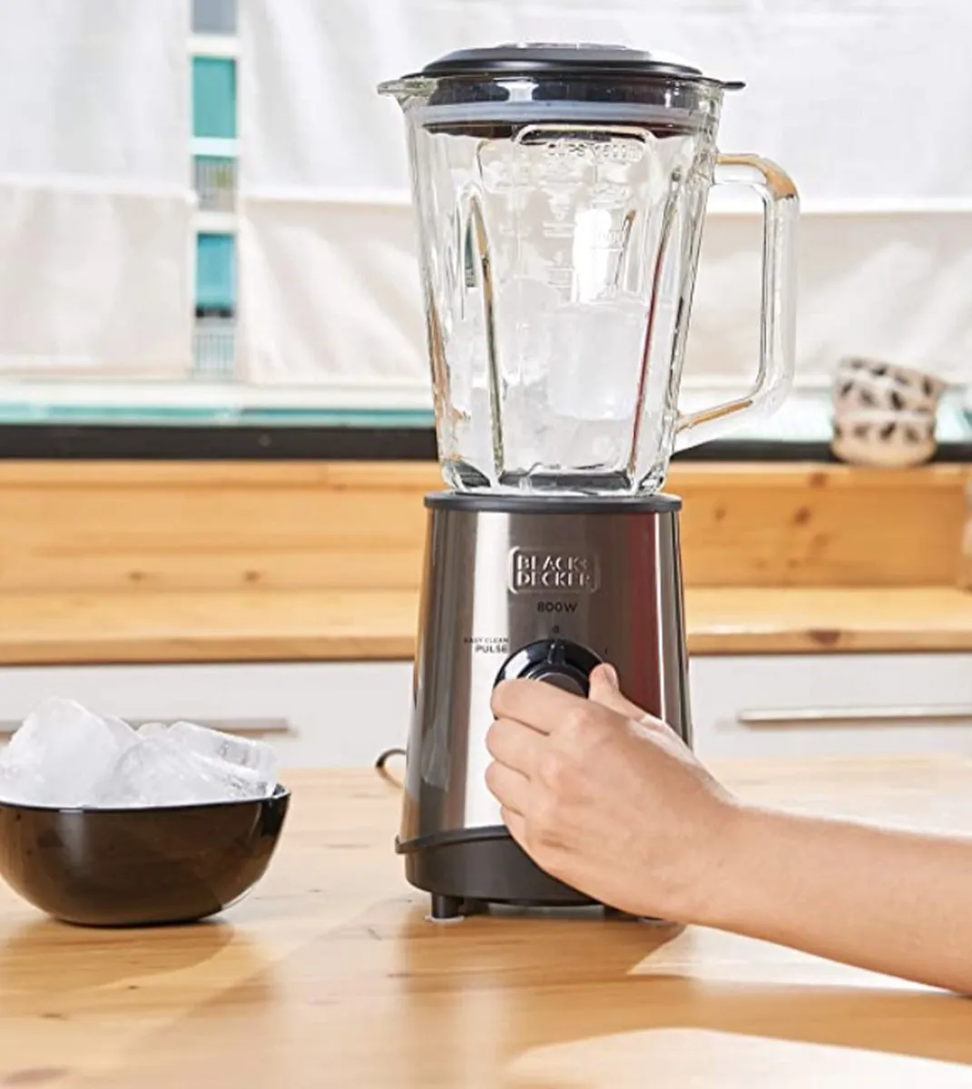 BLACK+DECKER BXJB800E Blender 800W - 1,5L - Zwart