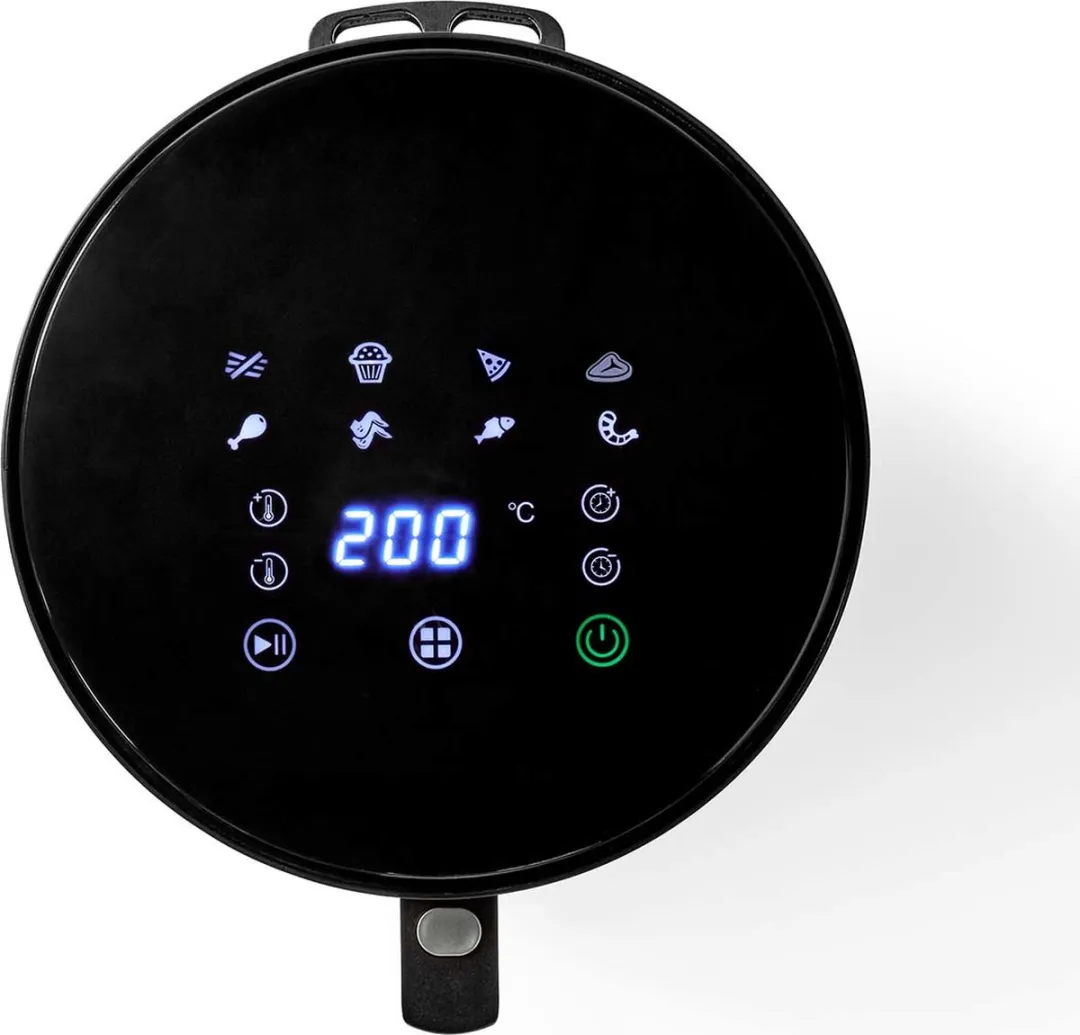 Nedis Heteluchtfriteuse 3L - 8 Programma's - 1500W - Zwart