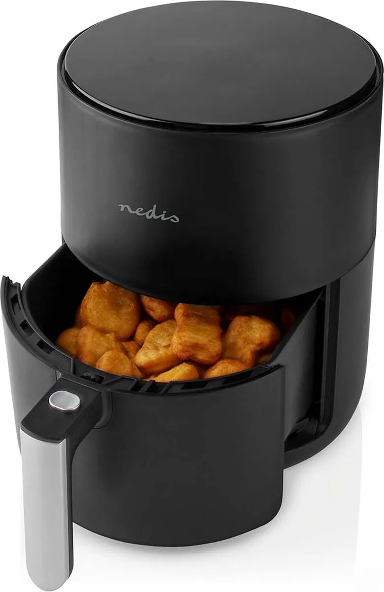 Nedis Heteluchtfriteuse 3L - 8 Programma's - 1500W - Zwart