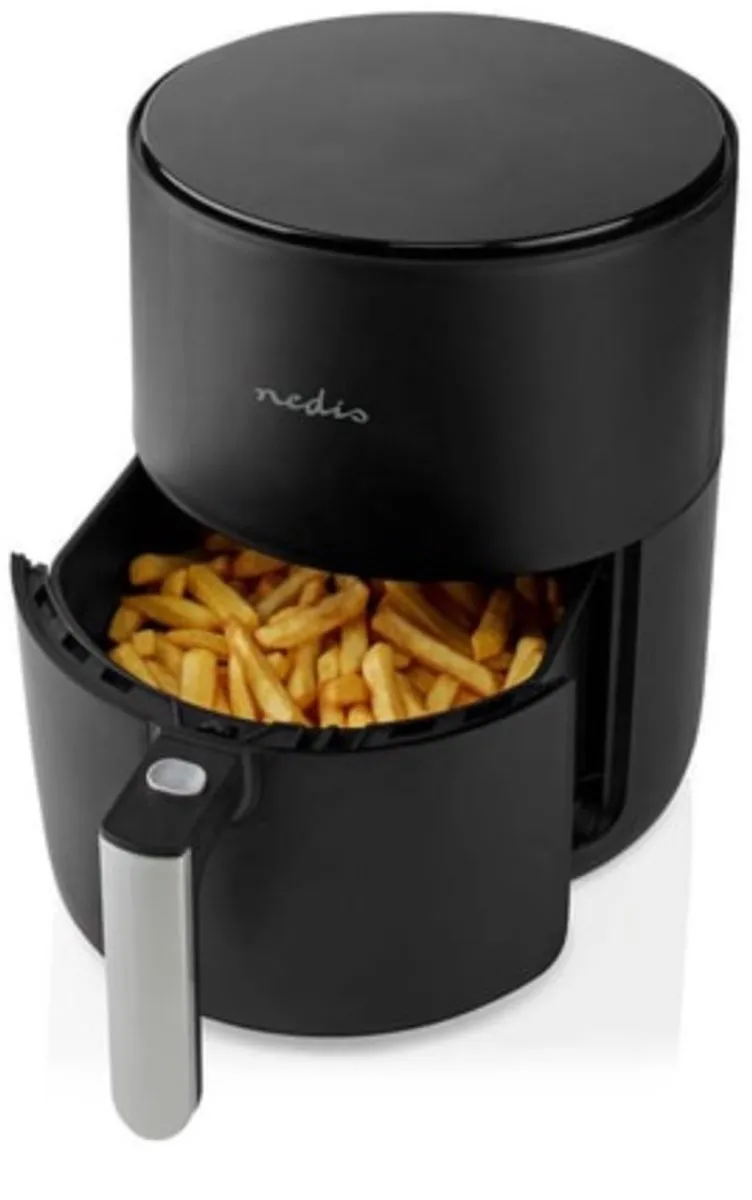 Nedis Heteluchtfriteuse 3L - 8 Programma's - 1500W - Zwart