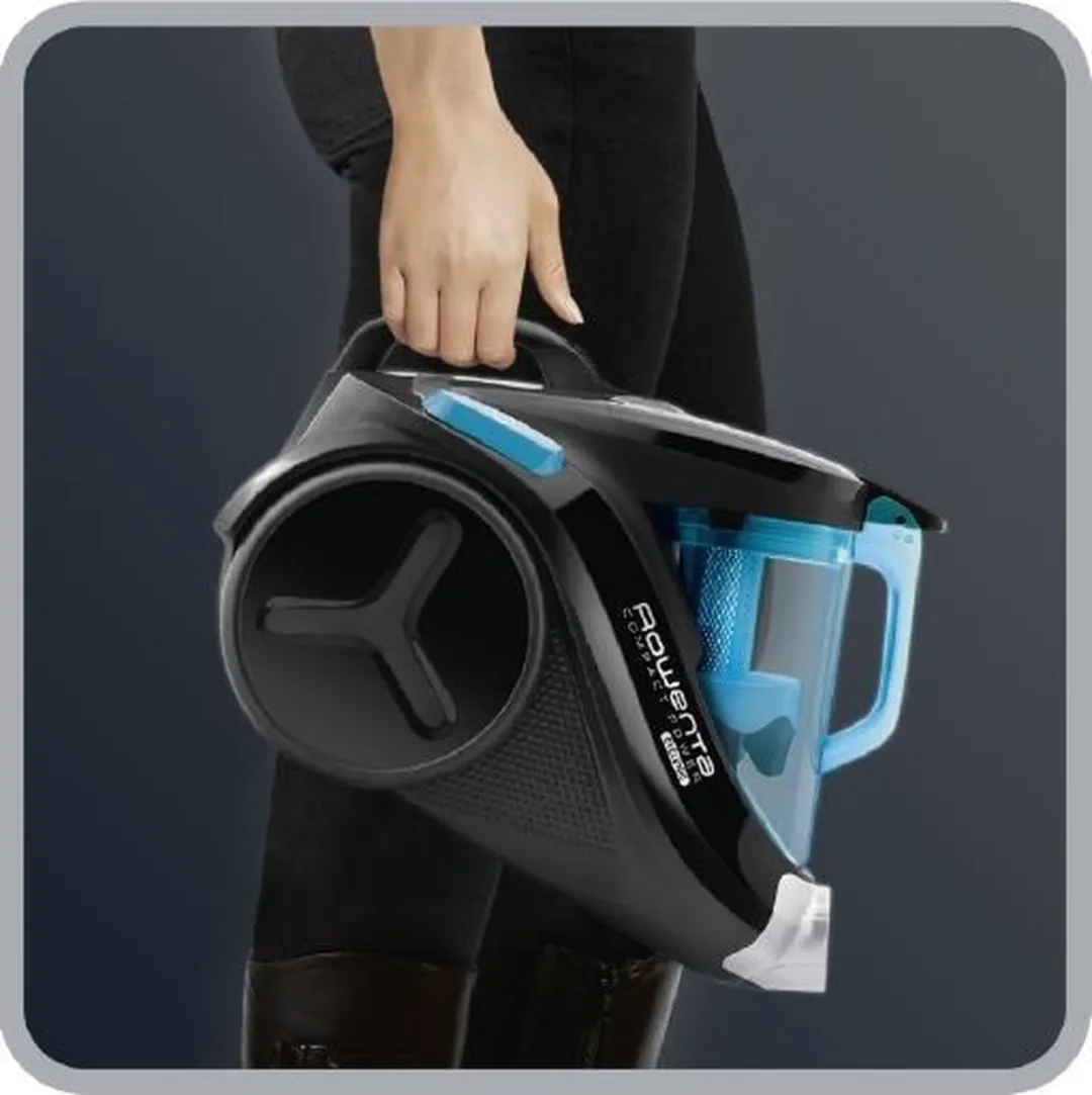 Rowenta Compact Power Cyclonic RO3731 Stofzuiger - 750W - Blauw/Zwart