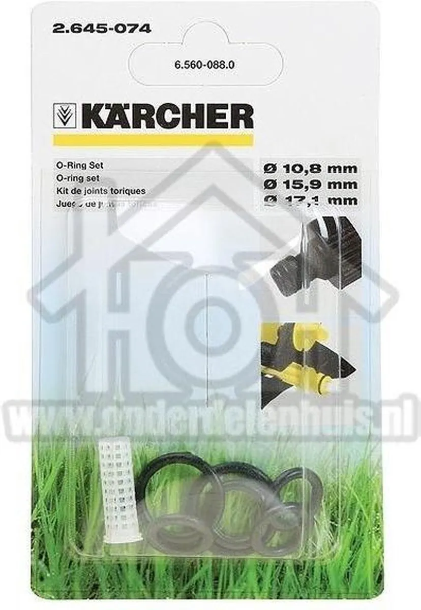 Kärcher Dichtings-Set 2.645-074.0 - 6 Stuks