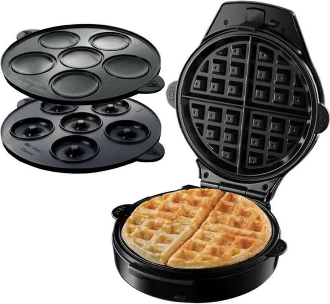 Russell Hobbs Fiesta 3-in-1 Wafelijzer 900W - 3 Platen - Bordeaux