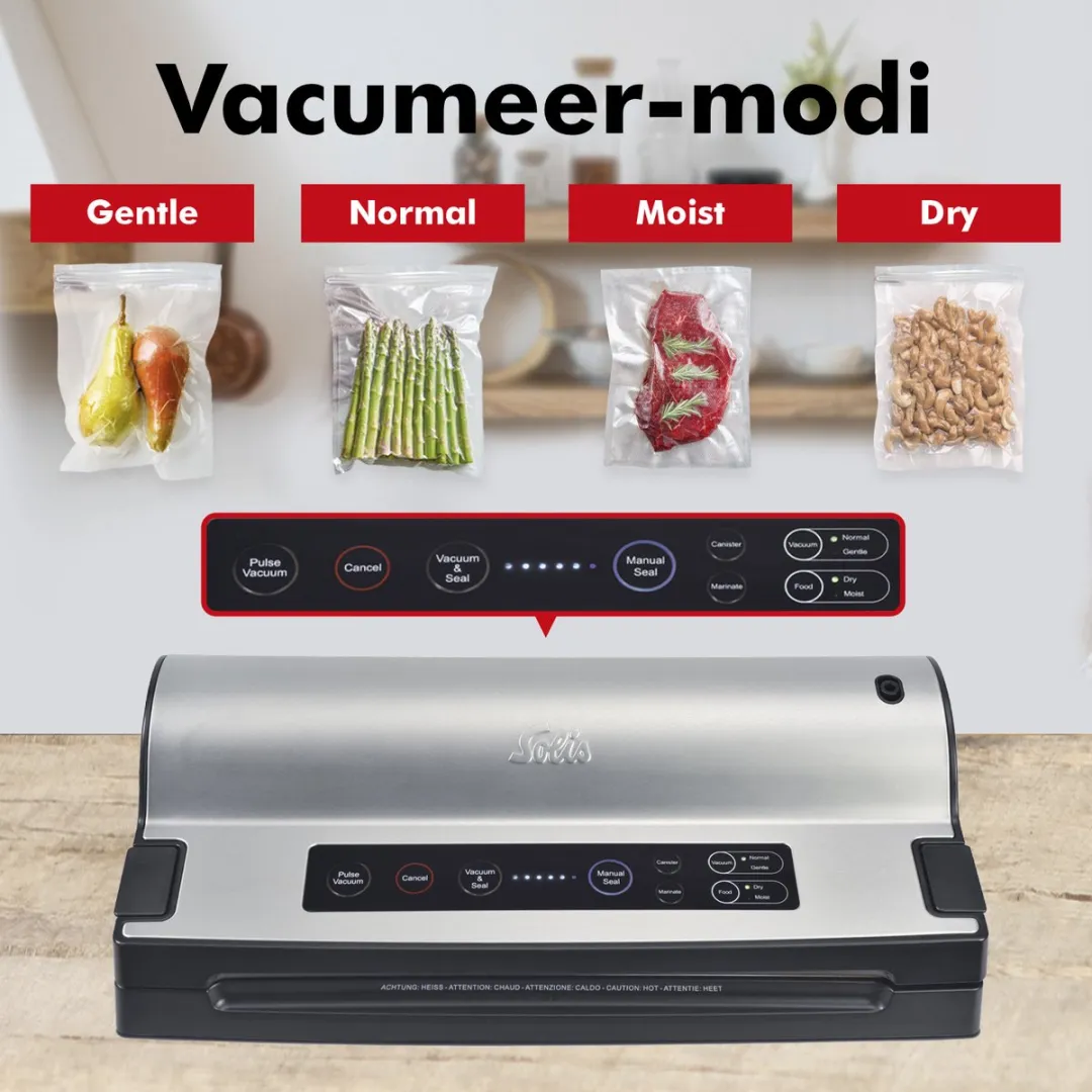 Solis Vac Prestige 575 Vacuümmachine - Grijs