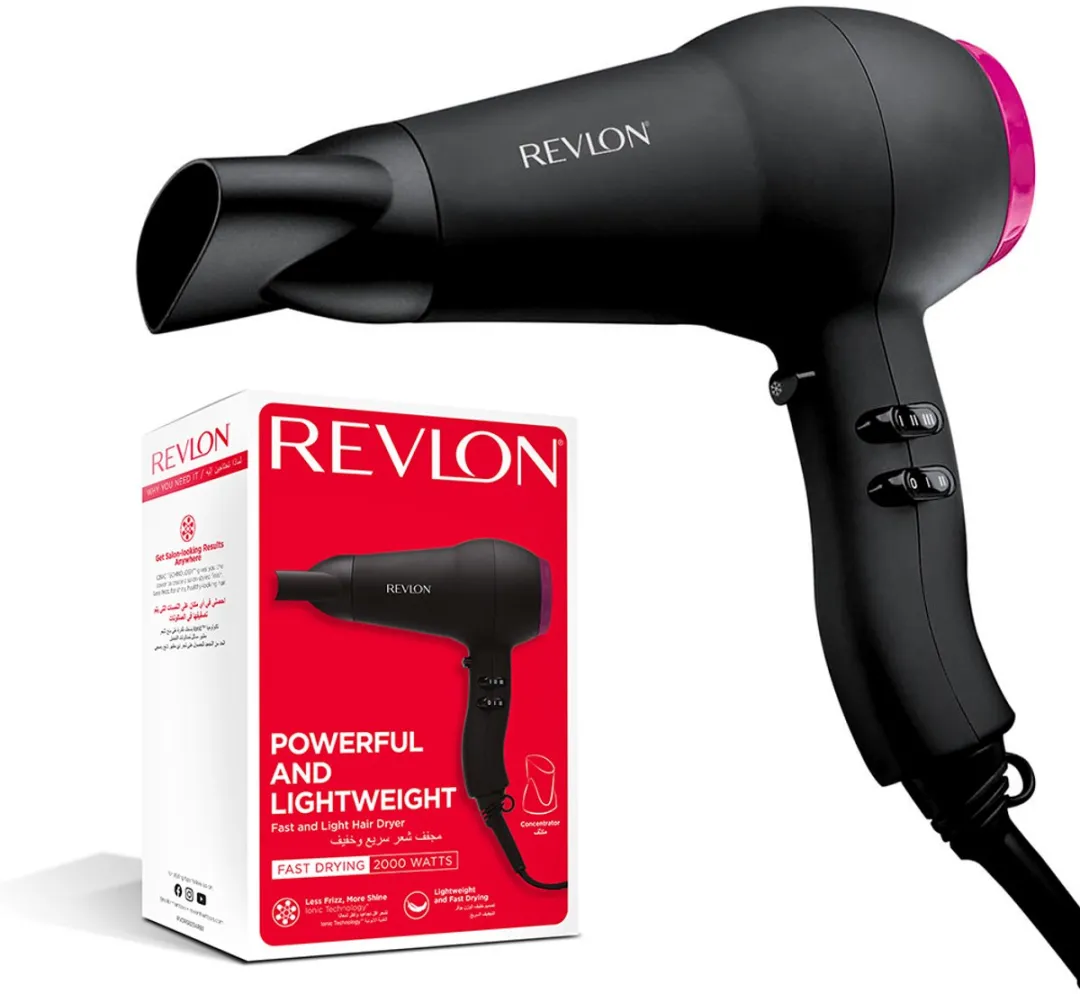 Revlon RVDR5823E3 Föhn 2000W - Zwart - afbeelding 6 van 6