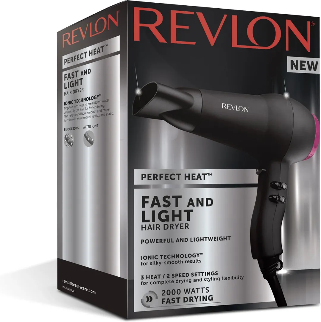 Revlon RVDR5823E3 Föhn 2000W - Zwart