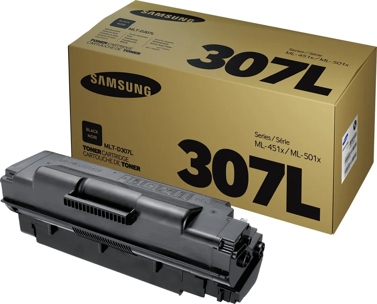 Samsung MLT-D307L Tonercartridge Zwart SV066A