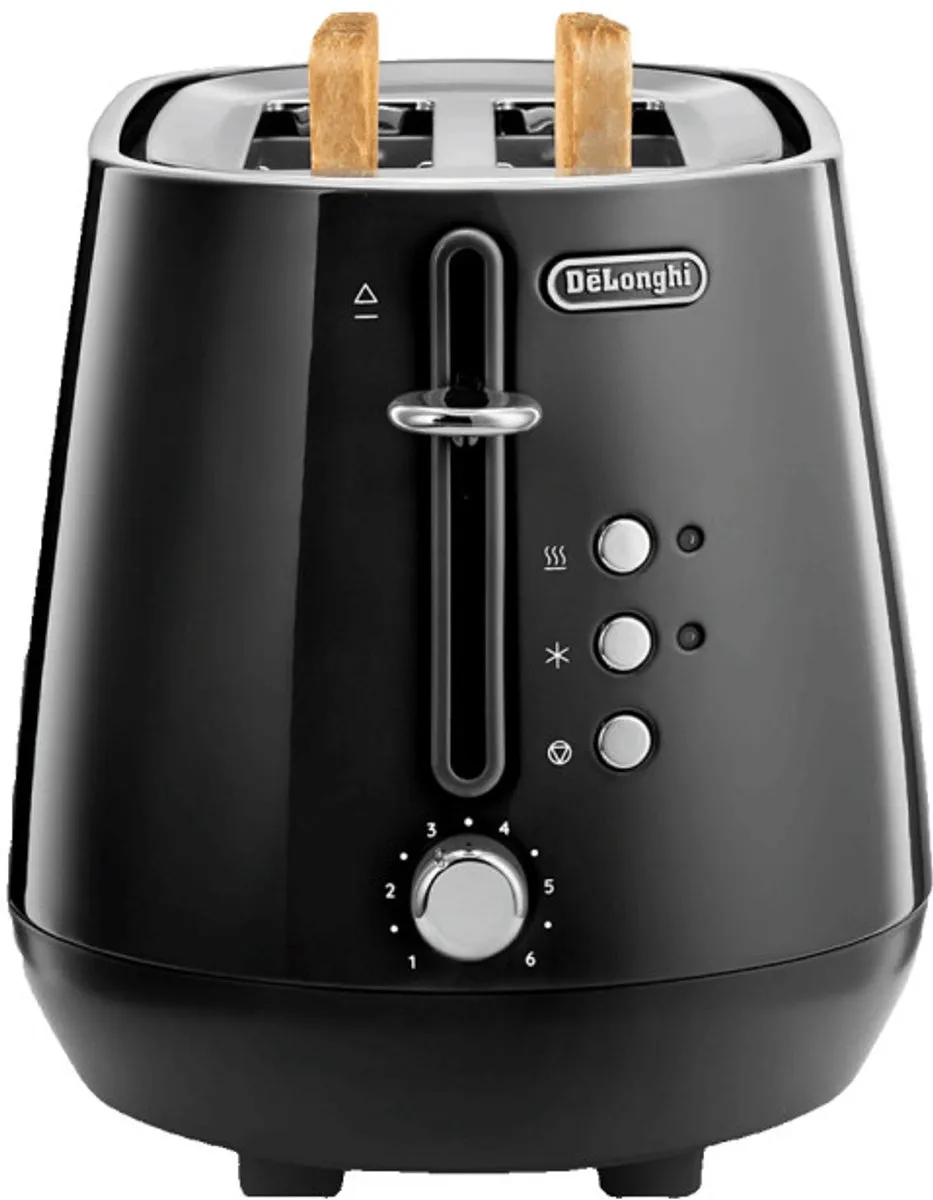 De'Longhi Eclettica CTY2103.BK Broodrooster 900W - Zwart