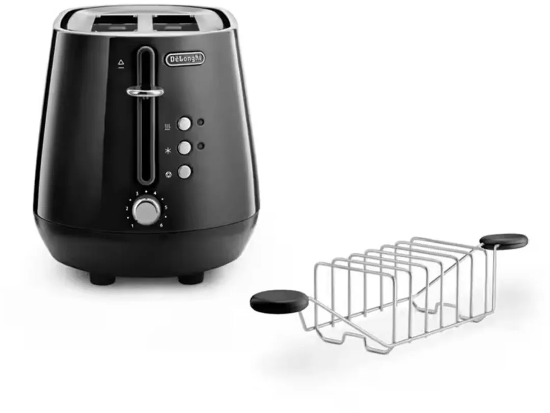 De'Longhi Eclettica CTY2103.BK Broodrooster 900W - Zwart