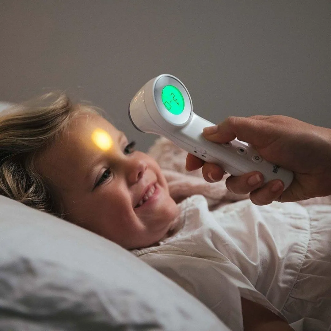 Braun 3-in-1 BNT400 No-Touch Koortsthermometer - Infrarood - Zwart