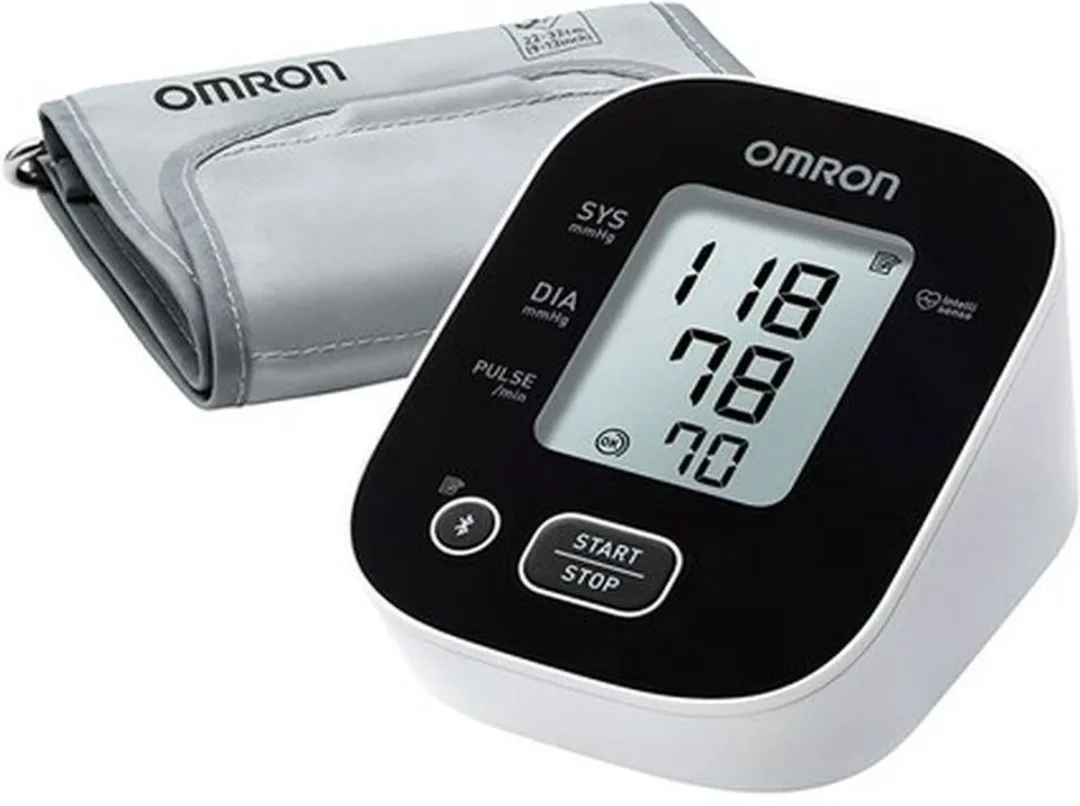 Omron M2 Intelli IT Bovenarmbloeddrukmeter - Zwart/Wit