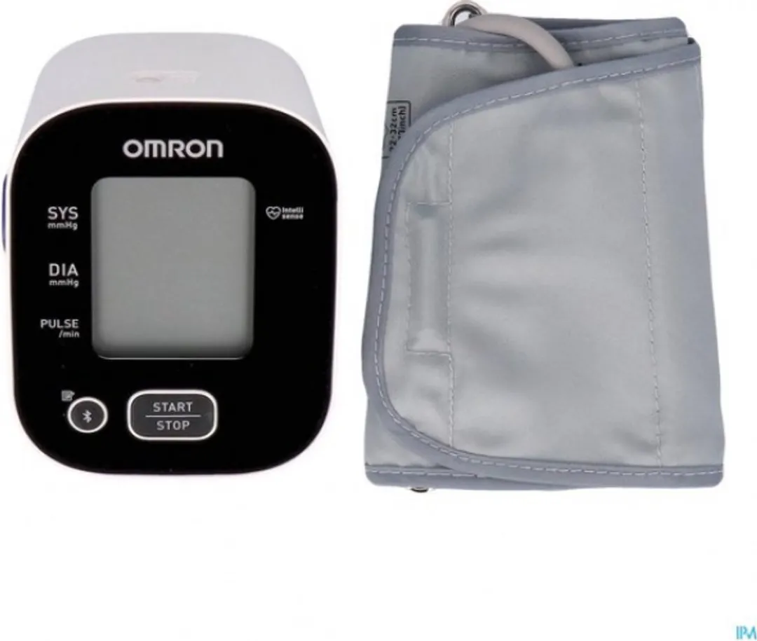 Omron M2 Intelli IT Bovenarmbloeddrukmeter - Zwart/Wit
