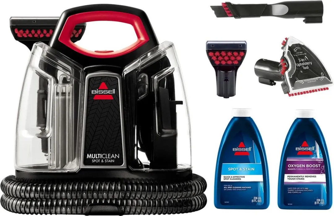 BISSELL MultiClean 4720M Vlekkenreiniger - 330W - 2x 1.1L - Zwart