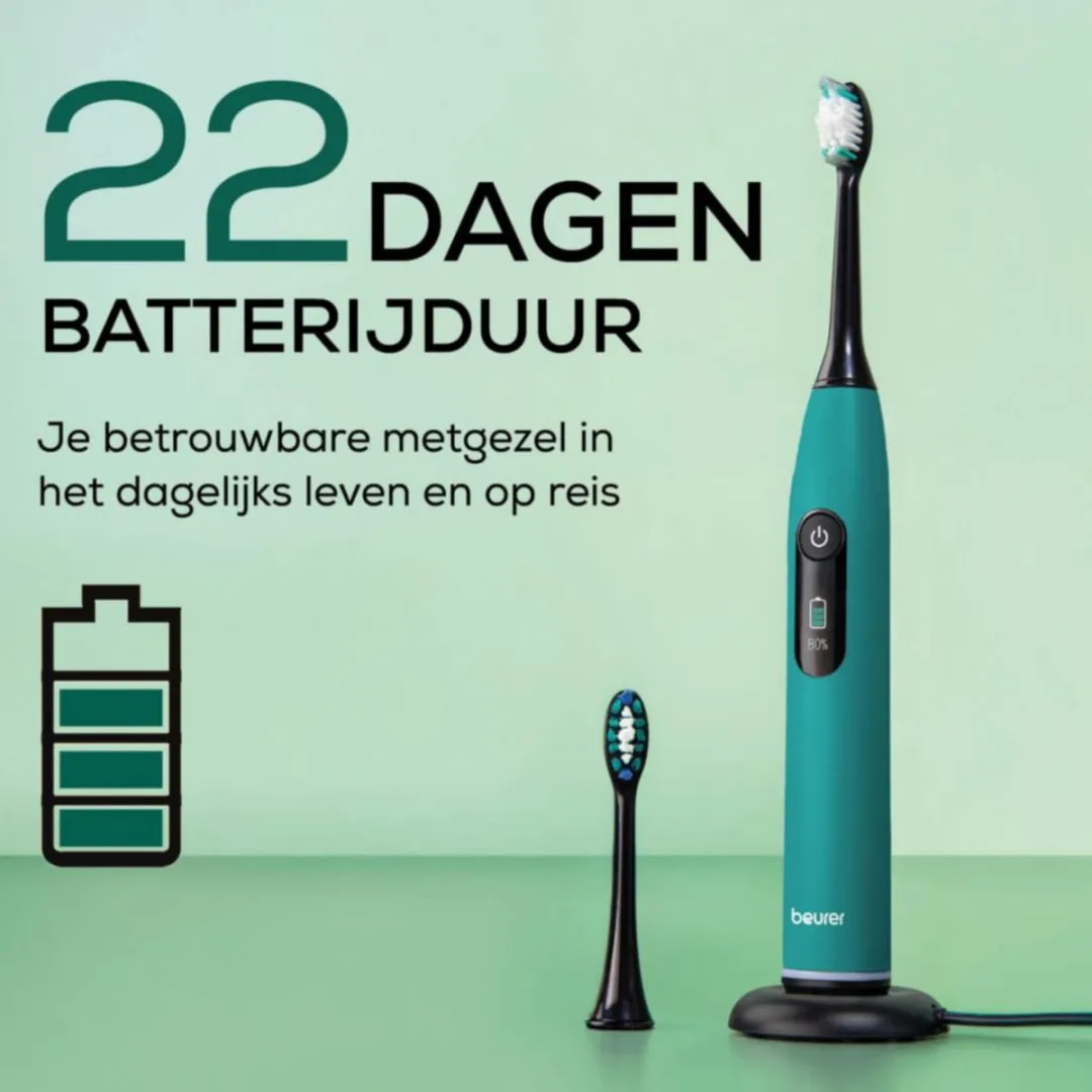 Beurer SC 50 Sonische Tandenborstel - Ocean Breeze - 22 dagen accuduur