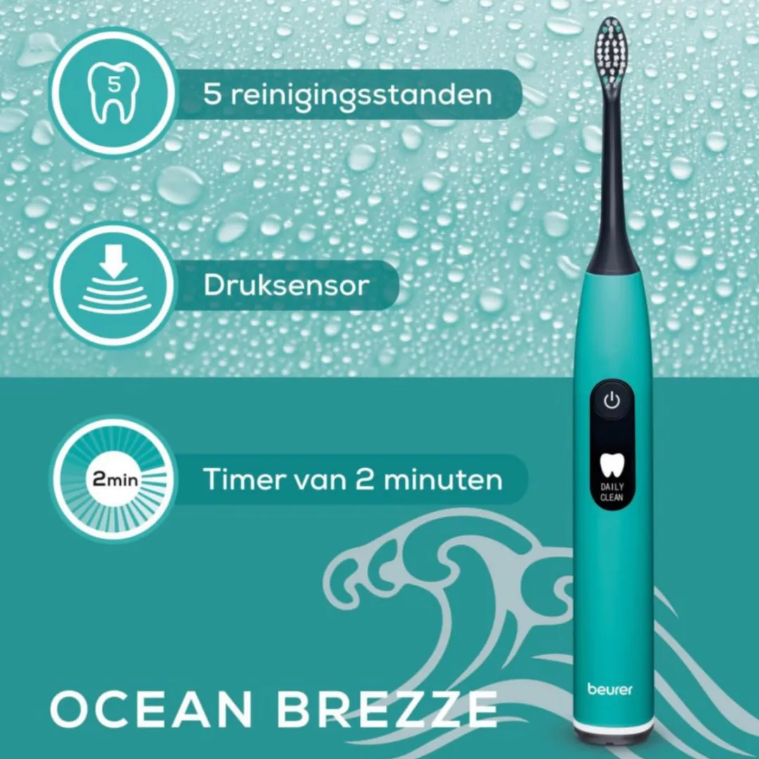 Beurer SC 50 Sonische Tandenborstel - Ocean Breeze - 22 dagen accuduur
