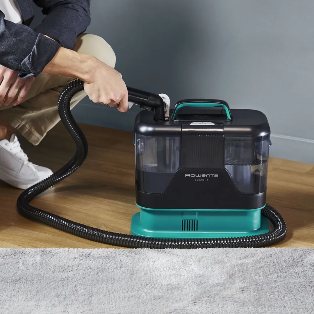Rowenta Clean It IN5020 Vlekkenreiniger 750W - Zwart/Transparant