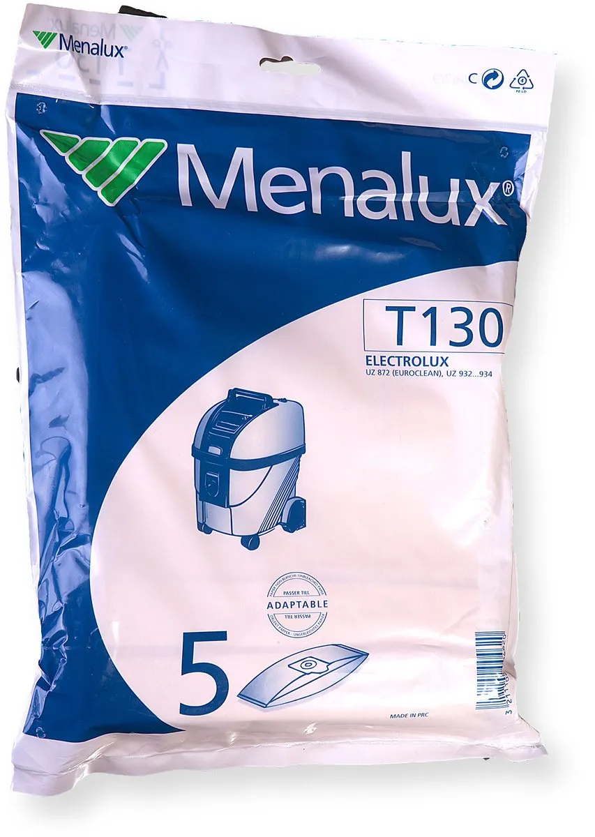 Electrolux Menalux T130 Stofzuigerzakken - 4 Stuks