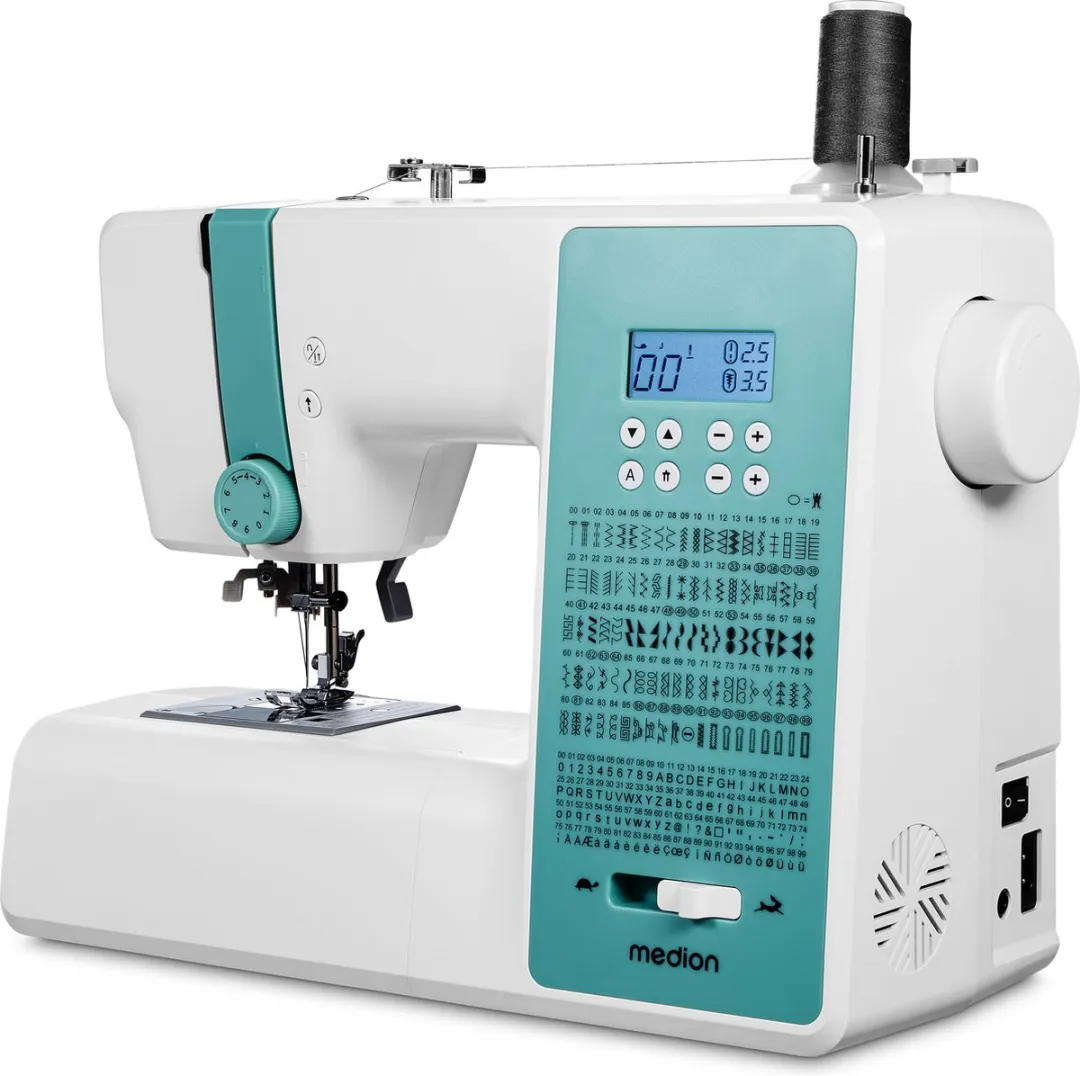Medion SD36 Naaimachine - 270 Patroon Turkoois