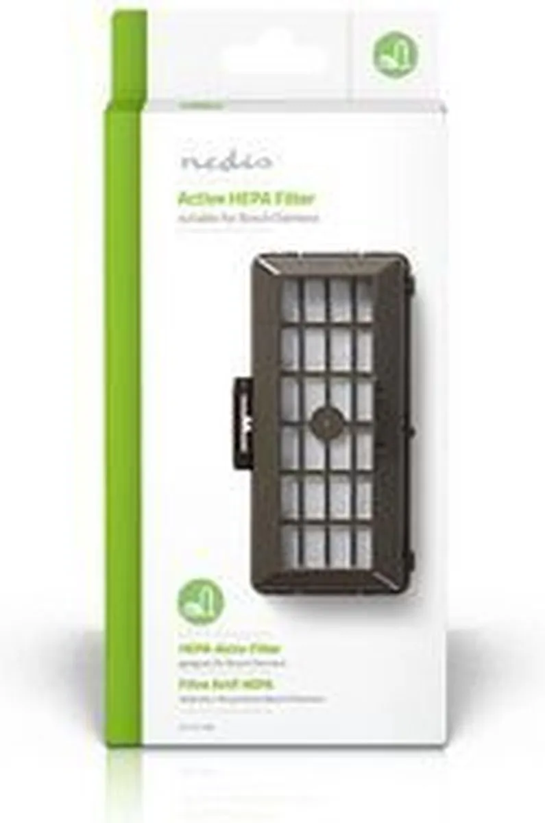 Nedis HEPA VCFI211HEP Vervangingsfilter - Wit/Zwart