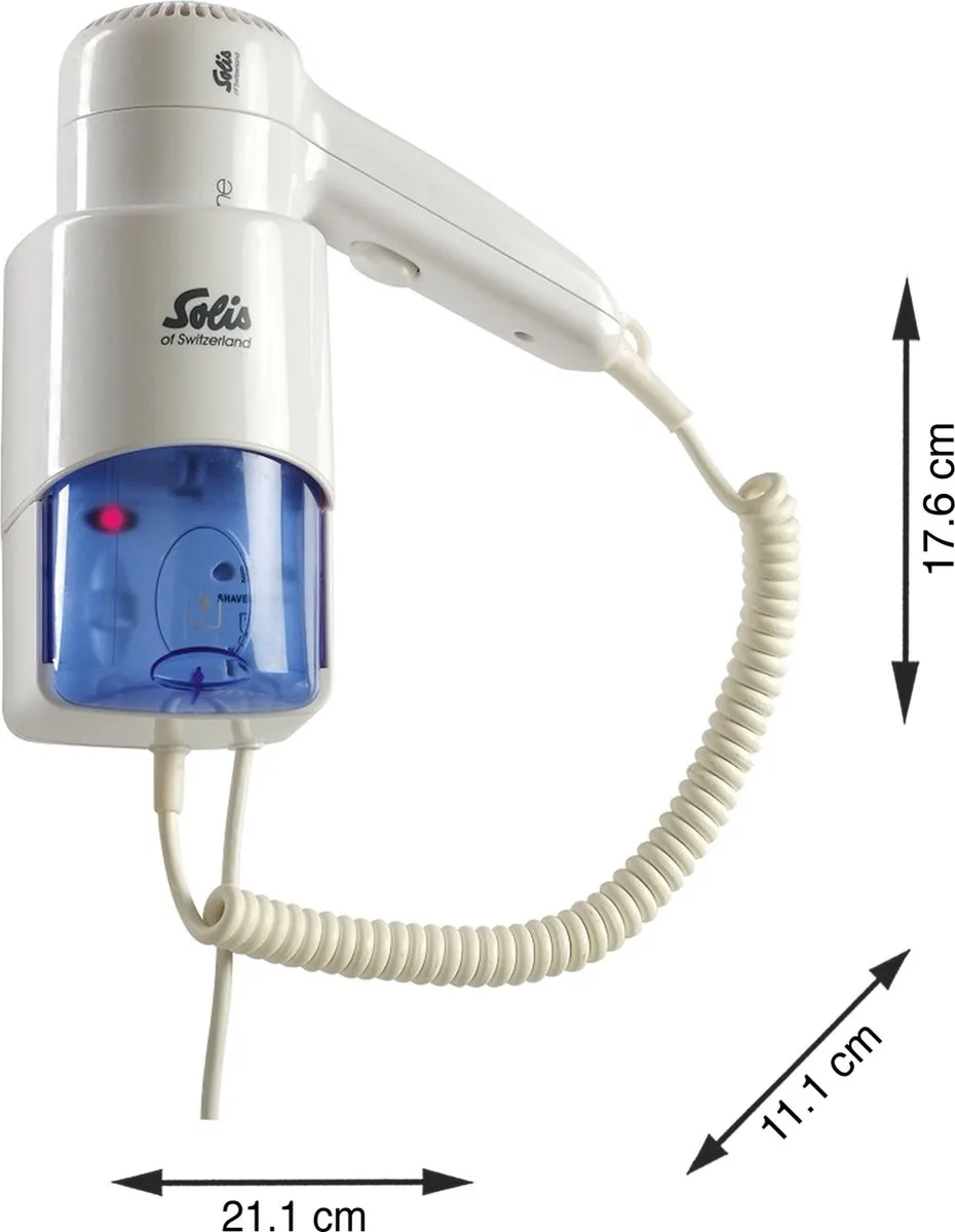 Solis Comfort Line Plus 431 Hotel Föhn 1200W - Wit