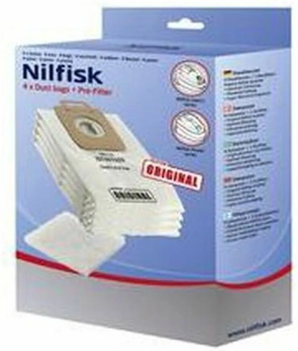Nilfisk Power-Select Stofzuigerzakken - 4 Stuks - afbeelding 6 van 6