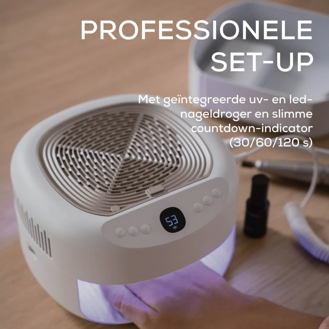 Beurer MP 200 StudioNails Pro Nagelvijlset - 26.000 RPM - 9 Opzetstukken - UV Lamp