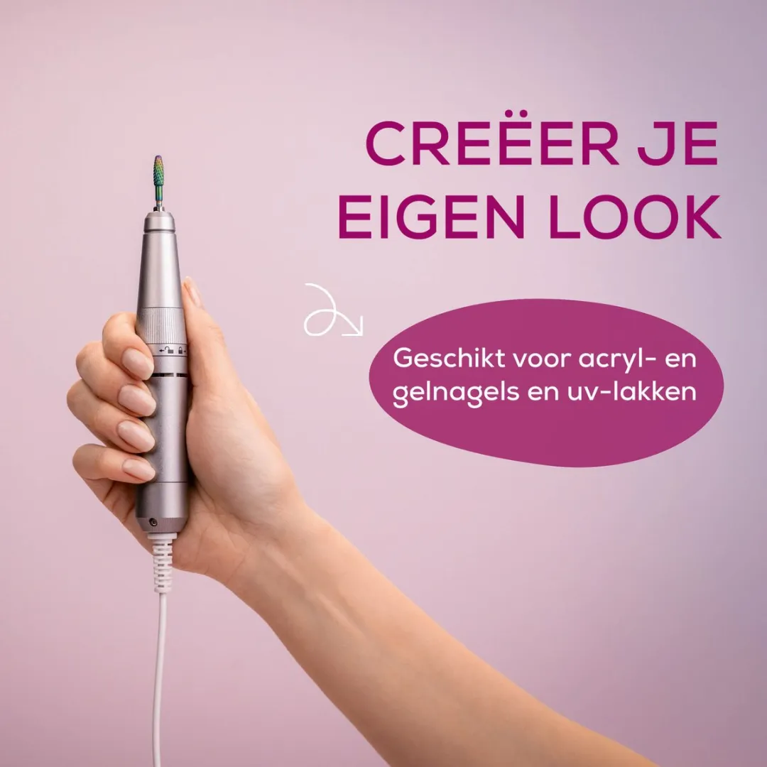 Beurer MP 200 StudioNails Pro Nagelvijlset - 26.000 RPM - 9 Opzetstukken - UV Lamp - afbeelding 6 van 6
