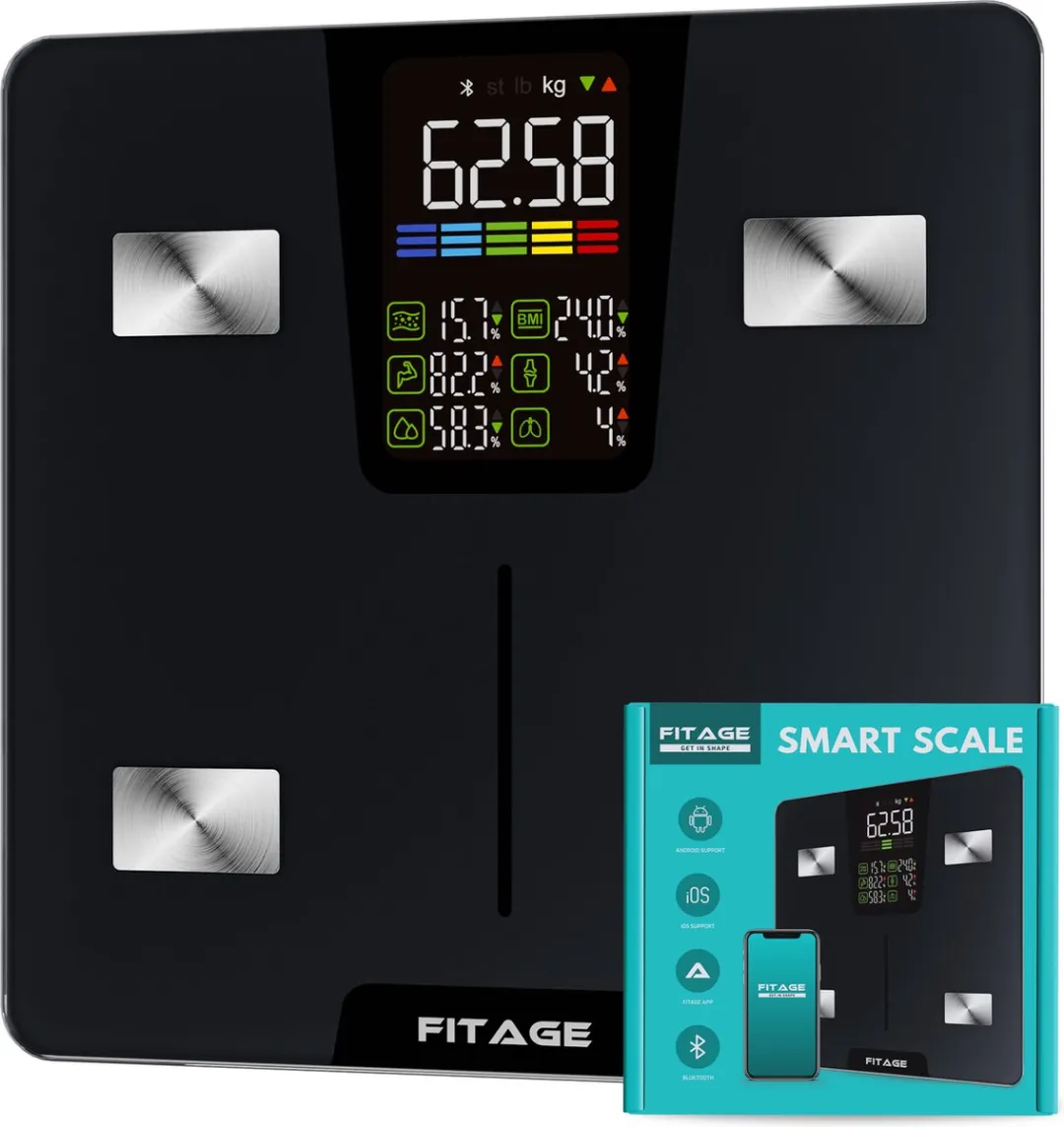FITAGE Personenweegschaal 225kg