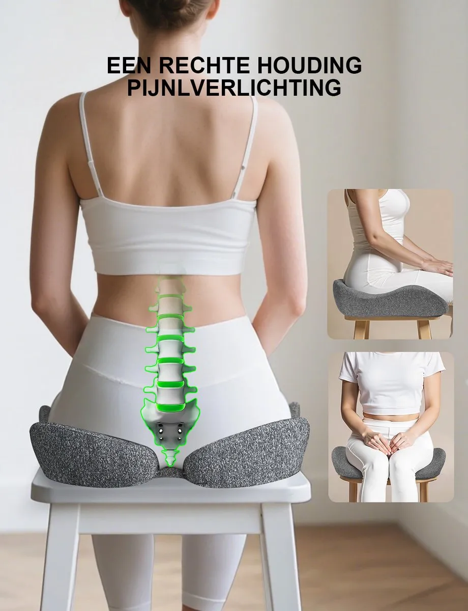 Medisana MC 100 Ergonomisch Zitkussen - Zwart
