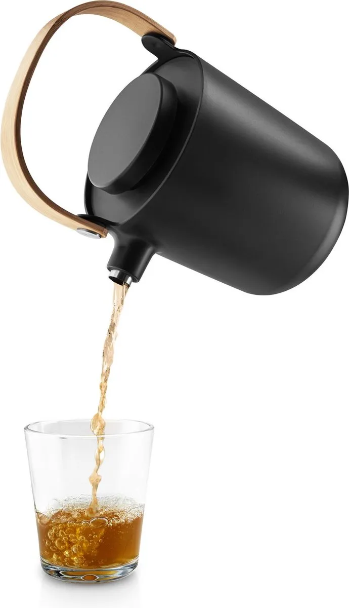 Eva Solo Nordic Kitchen Thermoskan 1L - Zwart - afbeelding 6 van 6