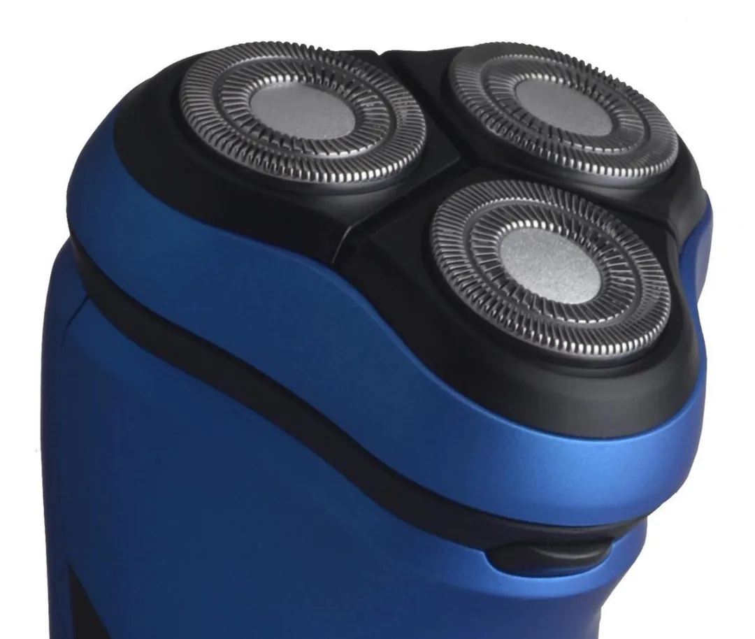 Blaupunkt MSR401 Roterend Scheerapparaat - 3 Mesjes - Zwart/Blauw