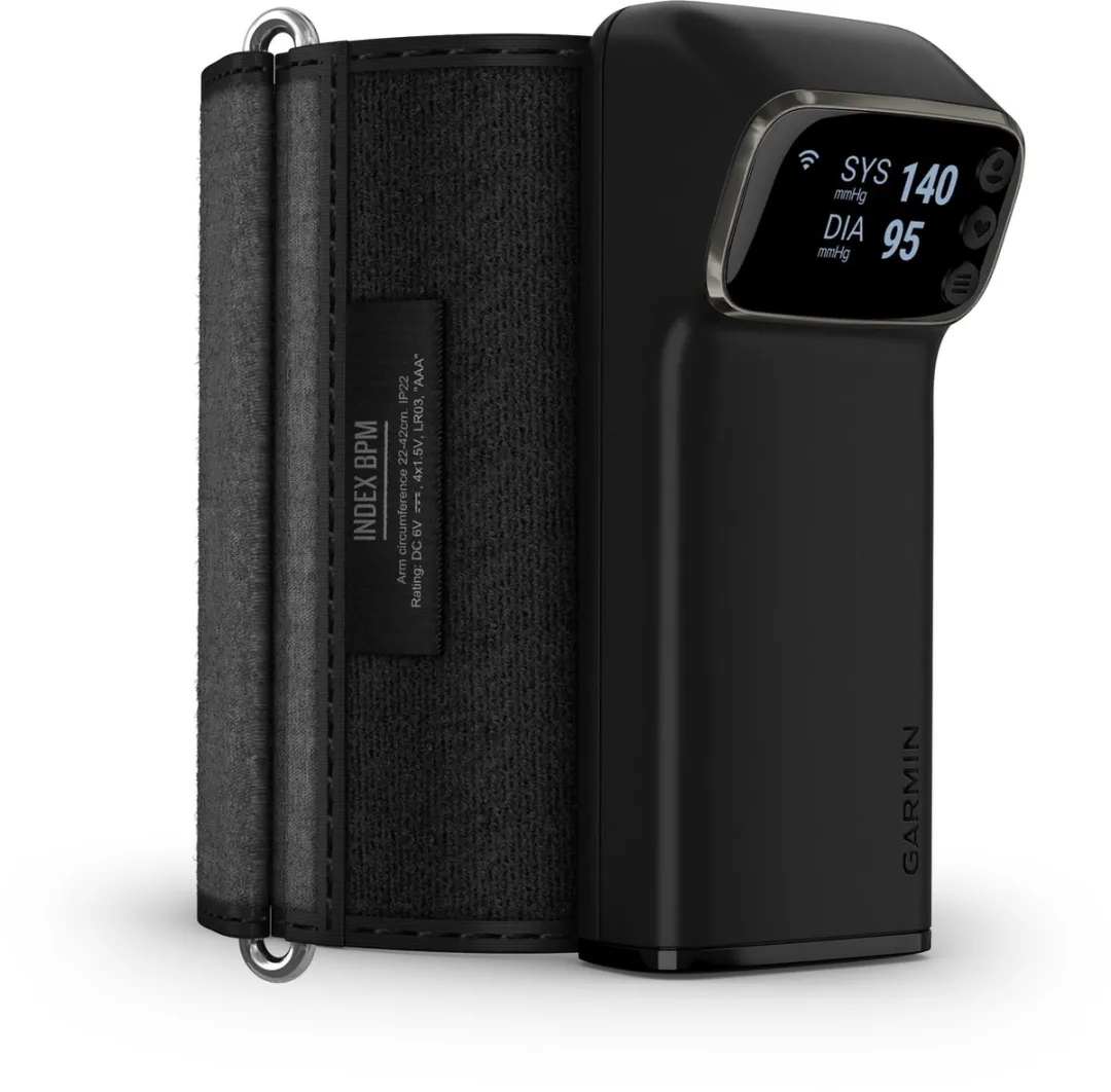 Garmin Index BPM Bloeddrukmeter - Zwart - 16 Gebruikers
