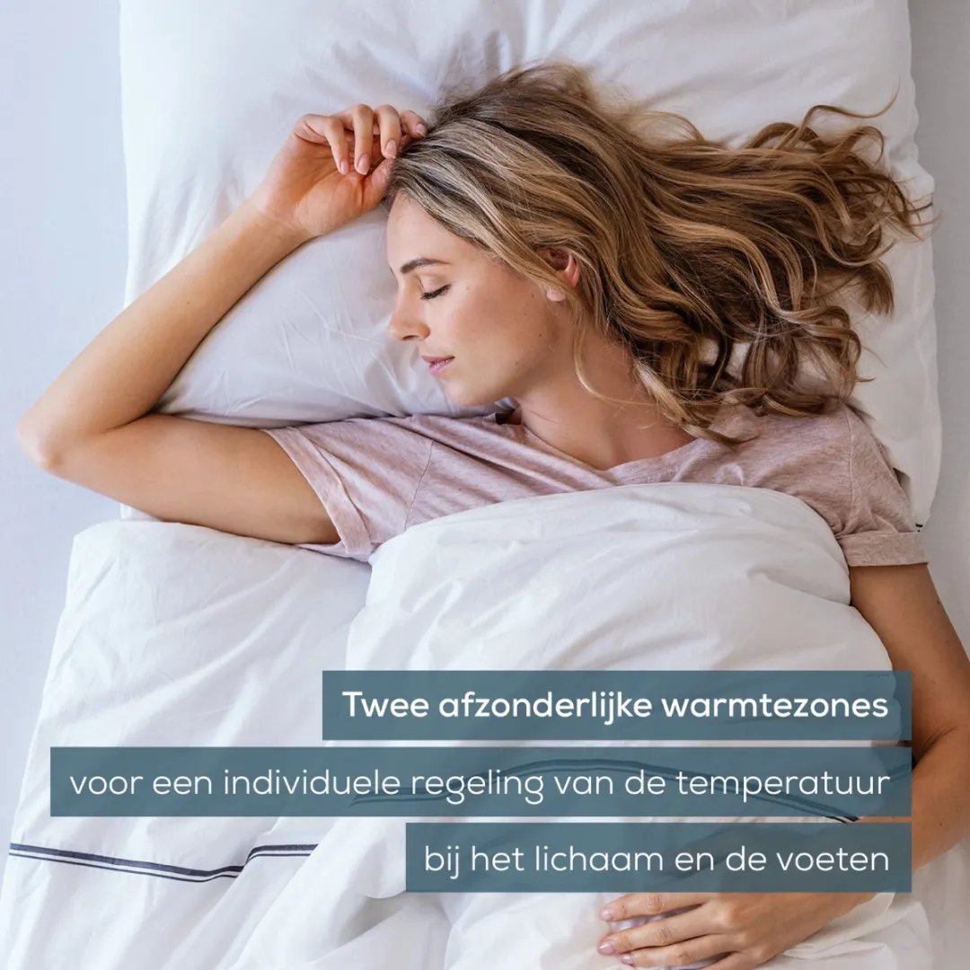 Beurer UB 37500 Elektrische Onderdeken 1 Persoons XL - 198x92cm - Wit