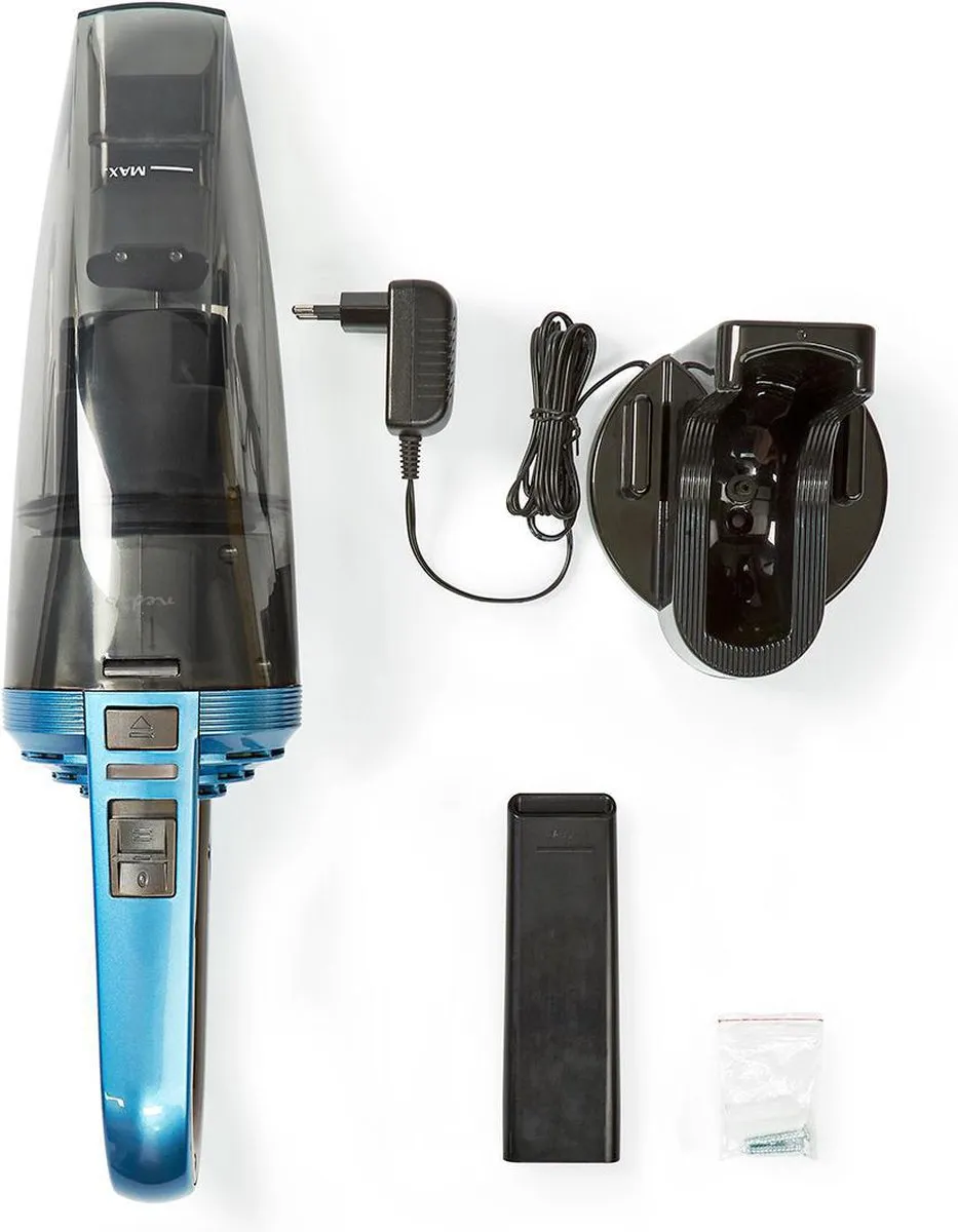 Nedis VCHH6BU75 Handstofzuiger 75W - Blauw/Grijs - afbeelding 6 van 6