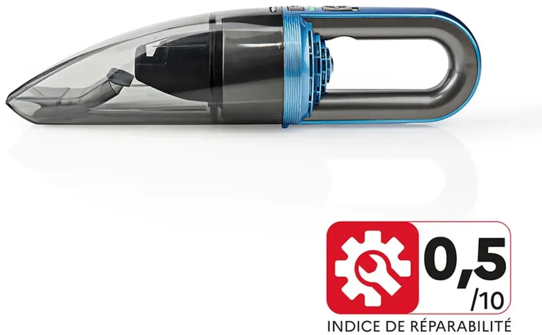 Nedis VCHH6BU75 Handstofzuiger 75W - Blauw/Grijs