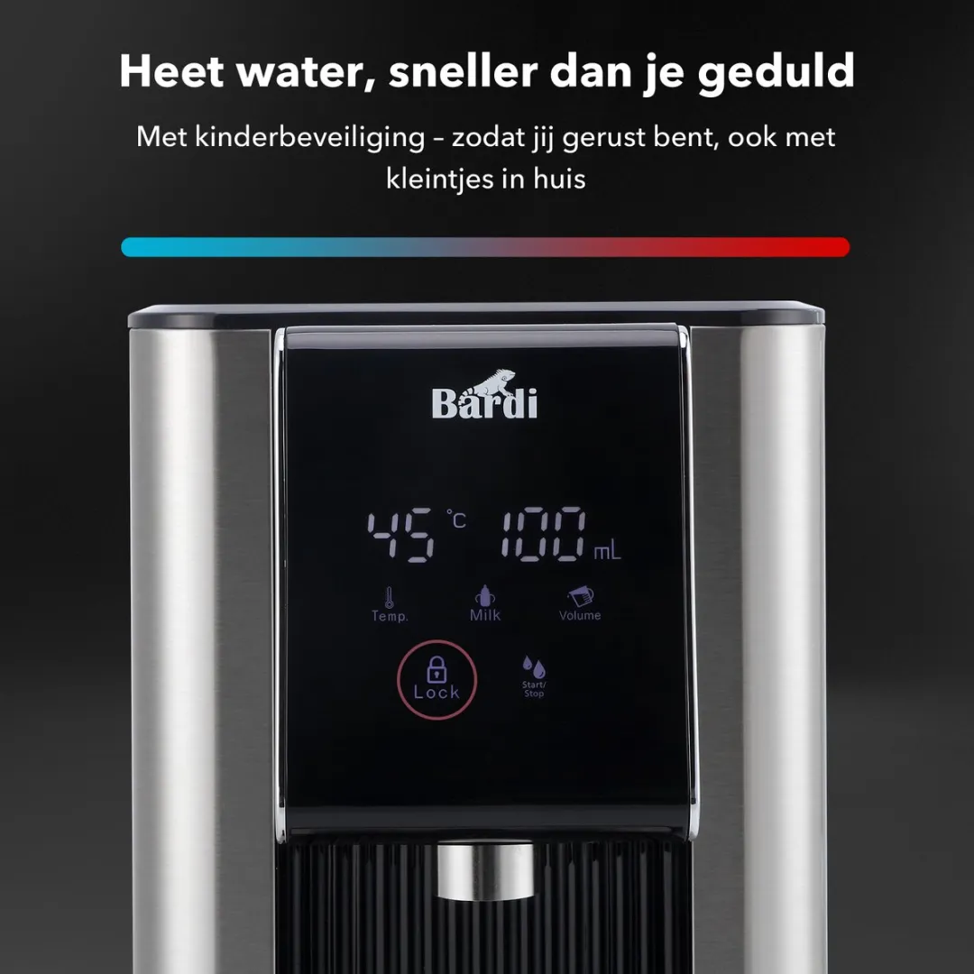 Bardi Heetwaterdispenser 2.6L 50130 - RVS