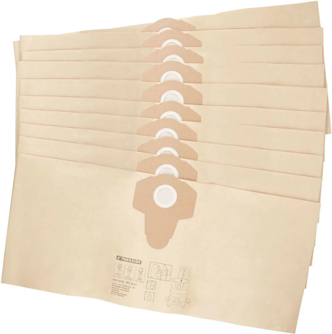 PARKSIDE Stofzuigerzakken 10 Stuks
