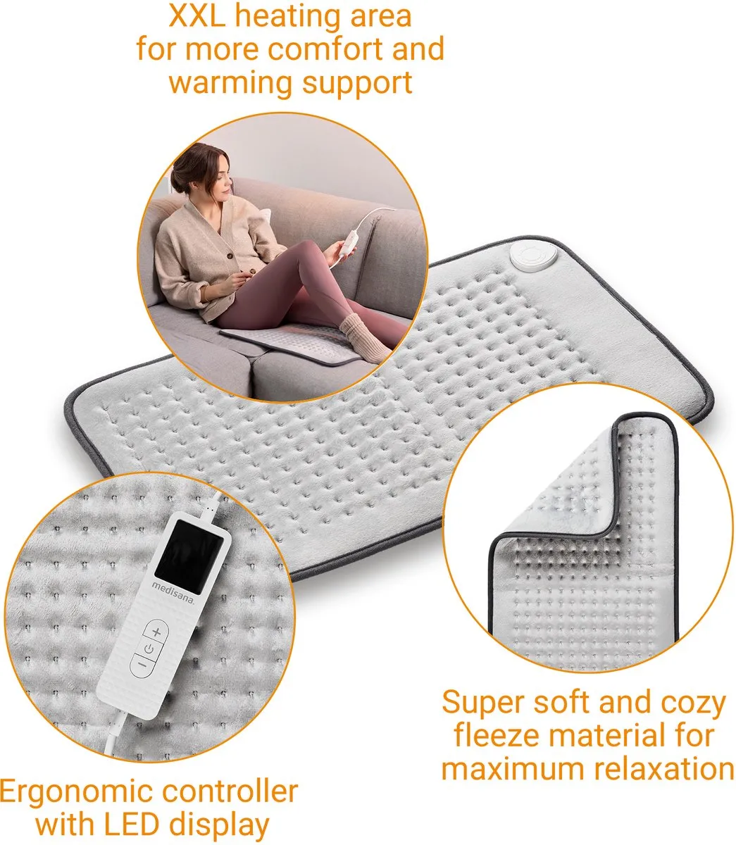 Medisana HP 700 XXL Warmtekussen - 100W - Grijs