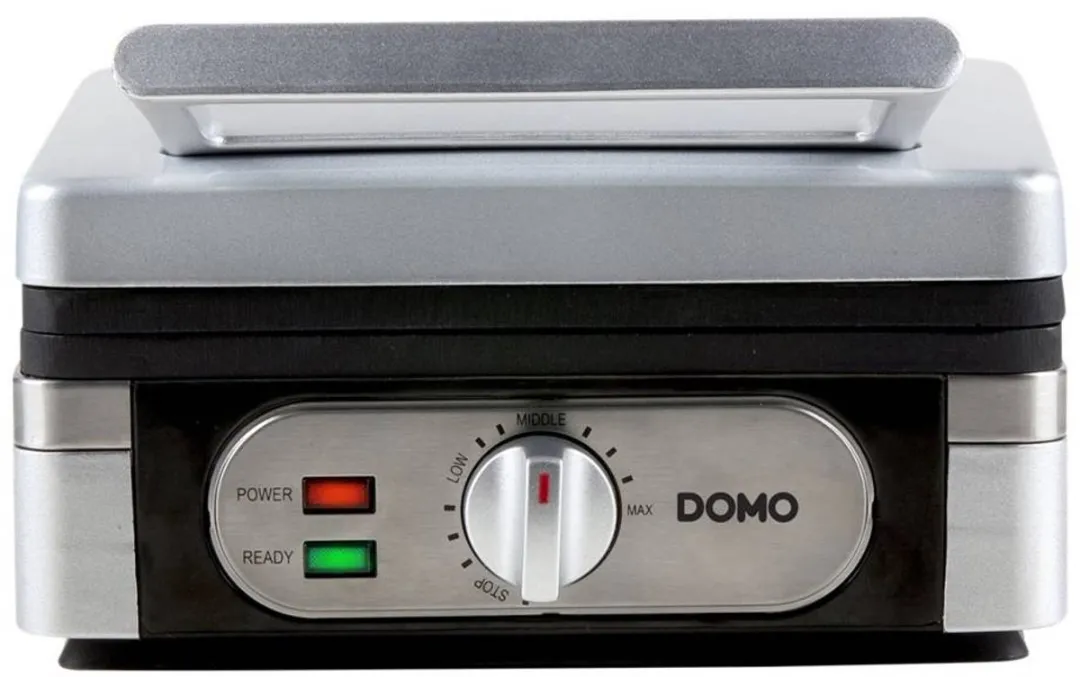 Domo DO9047W Wafelmaker - 1400W - 2 Platen - Zilver - afbeelding 6 van 6