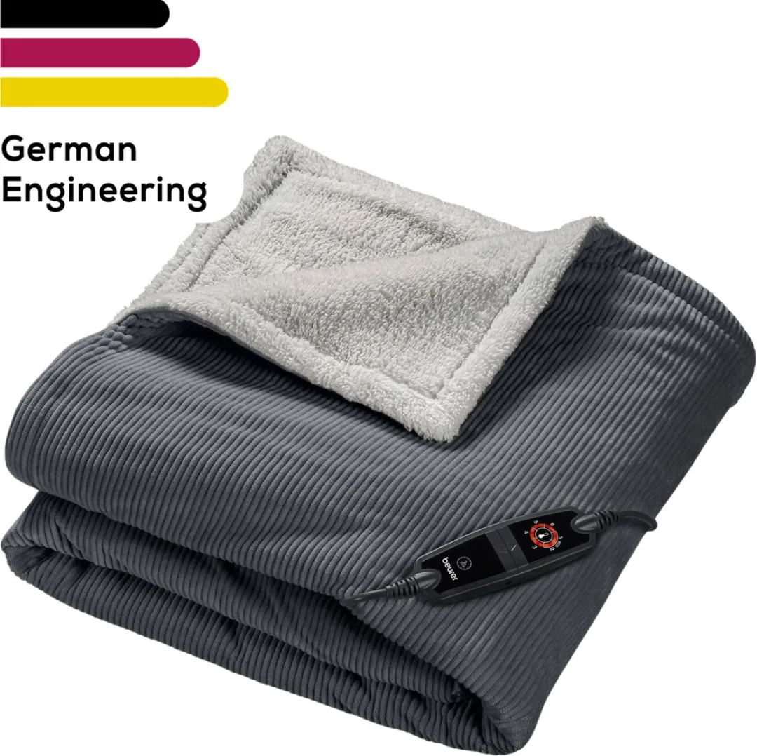 Beurer Premium Elektrische Deken 1 persoons 180x130cm