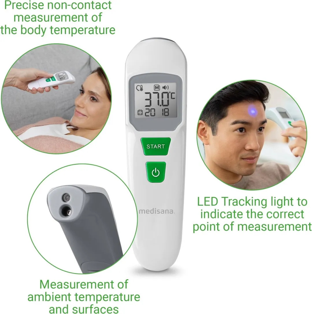 Medisana TM 760 Infrarood Thermometer - 30 Geheugens