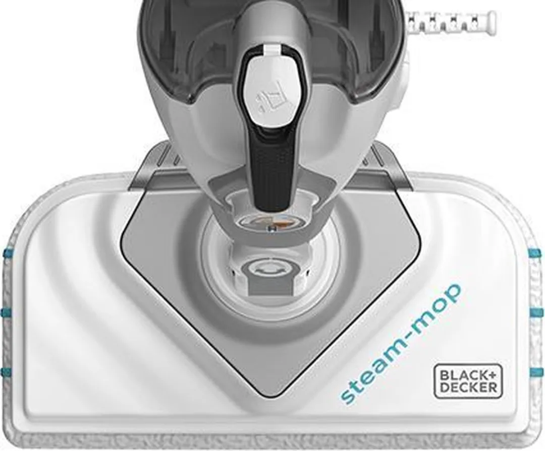 BLACK+DECKER BHSM1615DSG-QS Stoomdweil 1600W - Deltavoet & 15 Accessoires - Wit/Zilver