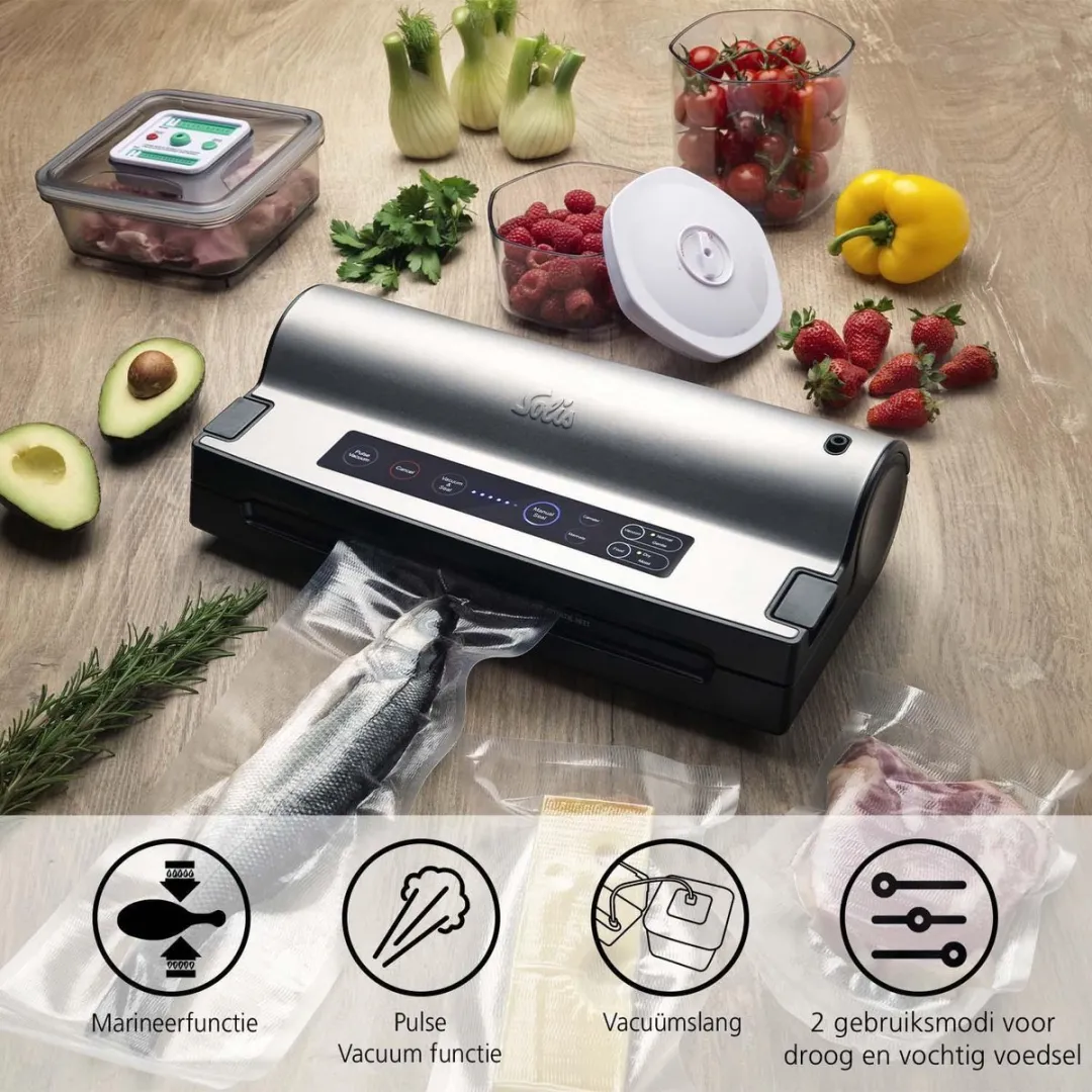 Solis Vac Prestige 575 Vacuümmachine - Grijs