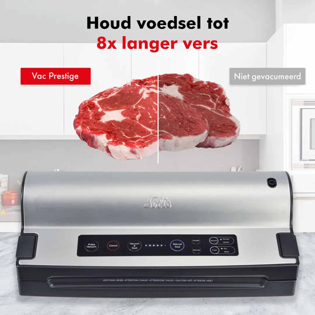 Solis Vac Prestige 575 Vacuümmachine - Grijs