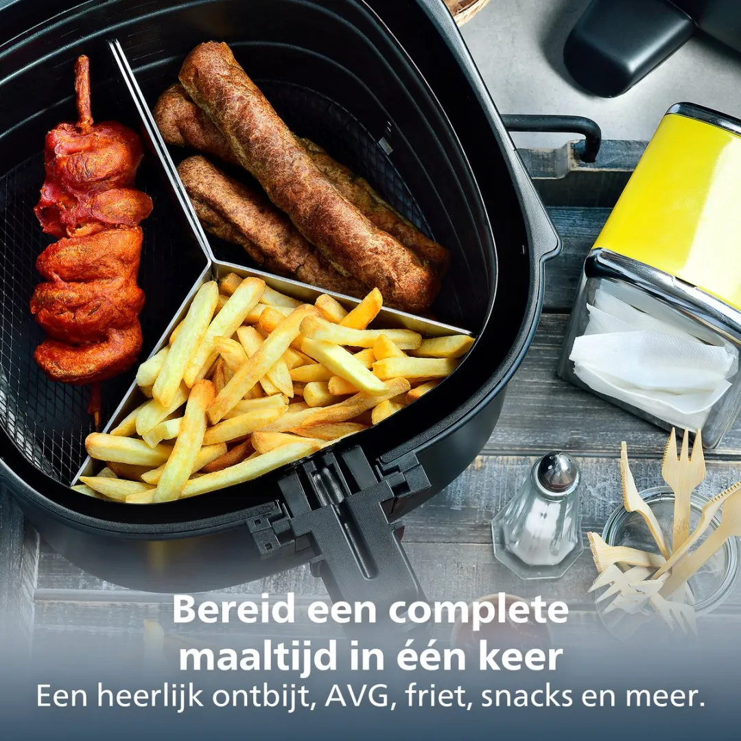 Philips HD9916/00 3-in-1 Panverdeler Airfryer Accessoire - Veelkleurig